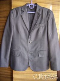 Школьный пиджак на мальчика фирмы VELS. Рост 134 см (на очень худенького мальчик. . фото 2