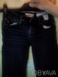 Классные джинсики для юных модниц 9-12 лет, одного из самых популярных среди под. . фото 2