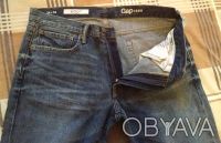Классические джинсы gap 1969 boot fit jeans (medium authentic wash), р 34х34, со. . фото 3