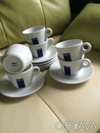 Продам новый,в коробке фирменный брендовый чайно-кофейный керамический набор сер. . фото 3