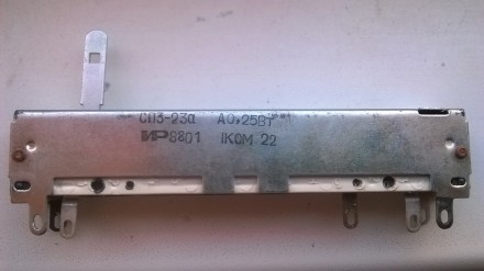 Продаю резисторы переменные ползунковые тип СПЗ-23, высота ручки 18 мм, мощность. . фото 3
