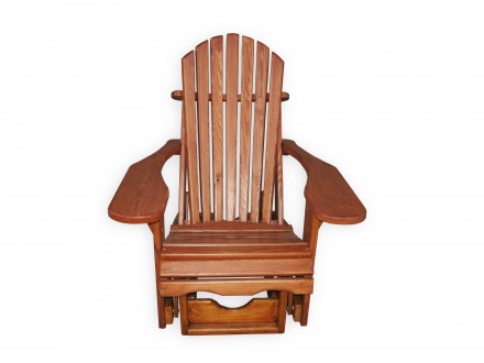 Кресло качалка Адирондак для терасы , сада , дома . Удобное качающееся кресло , . . фото 7