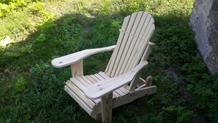 Кресло качалка Адирондак для терасы , сада , дома . Удобное качающееся кресло , . . фото 4