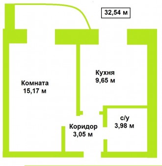Новый дом с АВТОНОМНЫМ ОТОПЛЕНИЕМ.
40,43м * 10 000 грн/м2 = 404 300 грн
46,42м. . фото 8