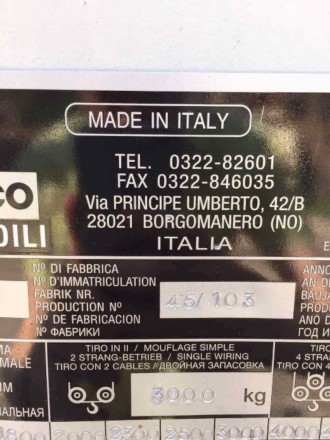 Продам БУ итальянский строительный кран San Marco 45 ECI. 
Кран не работал, в с. . фото 5