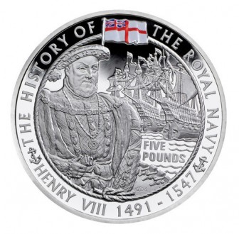ПРОДАМ набор монет Великобритания 2009 г  6 x 5 £ 
История королевского флота К. . фото 3