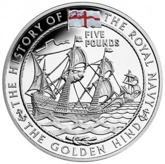 ПРОДАМ набор монет Великобритания 2009 г  6 x 5 £ 
История королевского флота К. . фото 7