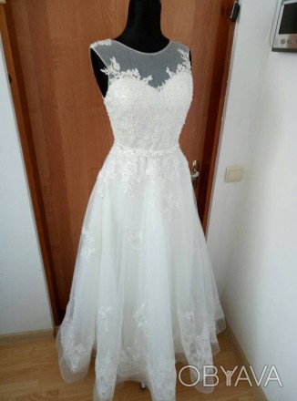 Продам свадебное платье , состояния нового без затяжек , все идеально, размер ид. . фото 1