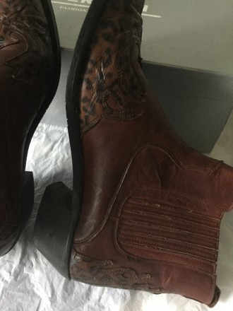 Продам кожаные ботинки40 р,отличное качество,фабричная Турция ,состояние новых. . фото 6