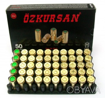 Холостые пистолетные патроны 9 мм.,производства Турция,гильза биметалл-магнититс. . фото 1