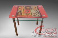 Больше информации на нашем сайте http://stol.in.ua/

Стеклянный стол на хромир. . фото 4