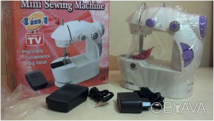 Окунитесь в мир творчества вместе с этой миниатюрной швейной машинкой FHSM 201 –. . фото 1