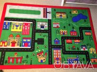 Продам новый детский коврик город с дорогами для игры в детскую комнату,производ. . фото 2