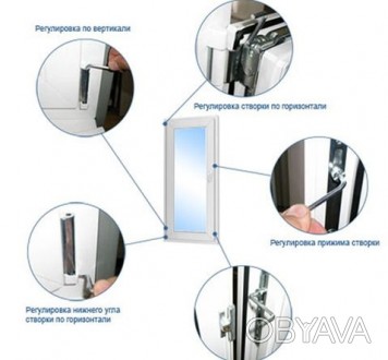 Ремонт та регулювання металопластикових вікон та дверей будь-якої складності, за. . фото 1