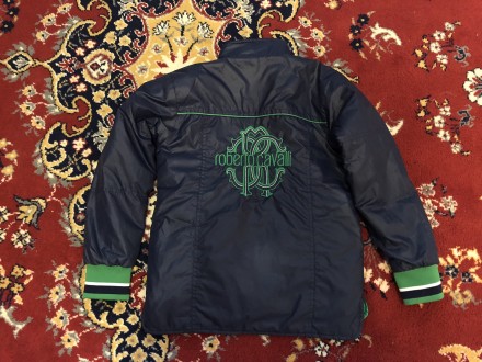 Демісезонна двостороння куртка, фірма Roberto Cavalli Італія,пише розмір 8-9( ми. . фото 3