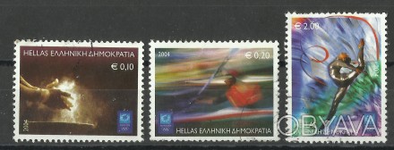 Продам марки Греции 3 шт  80 грн
2004 г. Олимпийские игры  - Афины, Греция - Ол. . фото 1