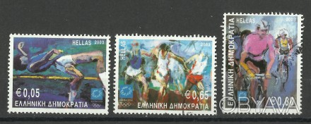 Продам марки Греции 3 шт     45 грн
2003 г. Олимпийские игры 2004 - Афины , Гре. . фото 1