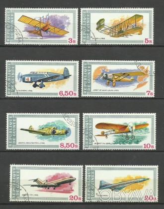 Продам марки Гвинеи 8 шт (гашеные) 70 грн
1979 г. История авиации (полная серия. . фото 1
