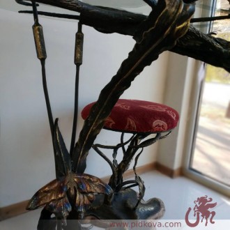 Эксклюзивный кованый стол есть в наличии, изготовлен методом ручной художественн. . фото 6