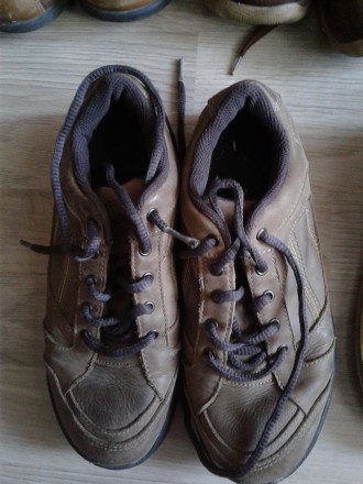 Взуття для хлопчика з моїх дітей шкіряне добротне :черевики шкіряні коричневого . . фото 5