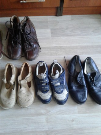 Взуття для хлопчика з моїх дітей шкіряне добротне :черевики шкіряні коричневого . . фото 6