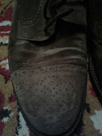 Взуття для хлопчика :туфлі замшеві коричневоого кольору дуже добротні міцні у ду. . фото 7