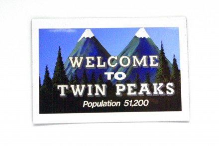 Магнит на холодильник Welcome to Twin Peaks.

Памятная вещица для любителей Тв. . фото 2