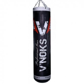 Боксерский мешок V`Noks (Винокс) Boxing Machine Black 1.5 м, 50-60 кг - изготовл. . фото 2