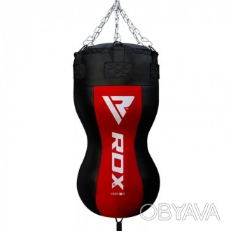 Боксерская груша силуэт RDX Red New выполнен вручную из высокопрочной кожи Maya,. . фото 1