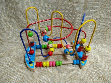 Это очень полезная детская игрушка. Благодаря этому лабиринту, ваш ребенок очень. . фото 3