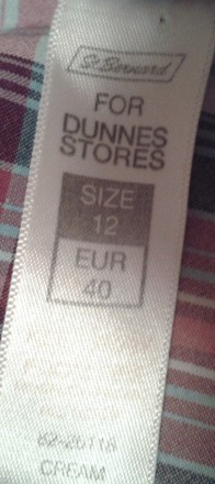 Рубашка St Bernar Casual. 100% хлопок. Размер 12UK (40EUR). По замерам: длина 62. . фото 6