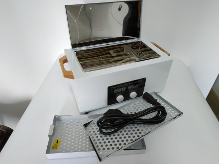 Стерилизатор высокотемпературный шкаф NX-340 предназначен для стерилизации маник. . фото 4