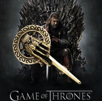 Всем поклонникам культового «Game of Thrones», брошь - символ Десницы короля Жел. . фото 6