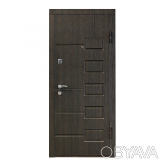 Дверь в квартиру от производителя ПБ-21 Венге структурный. самая доступная дверь. . фото 1