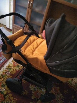 Детская коляска в отличном состоянии после одного ребенка. Лёгкая,удобная, прост. . фото 8