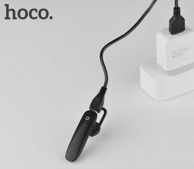 Высококачественная Bluetooth-гарнитура Hoco E18 - это хороший помощник в повседн. . фото 6