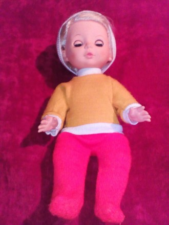 Кукла пупс, голова и туловище мягкие резиновые, голова, руки, ноги могут двигать. . фото 3