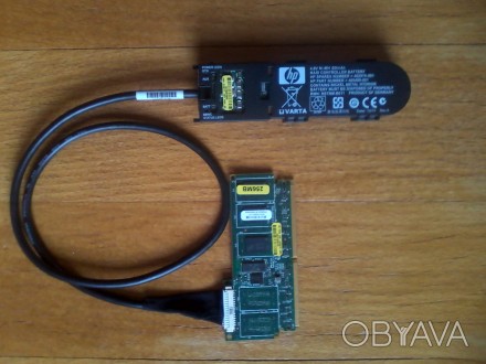Модуль кэш памяти (256 Мб) рейд-контроллеров HP Smart Array P212 P410 P411 + каб. . фото 1