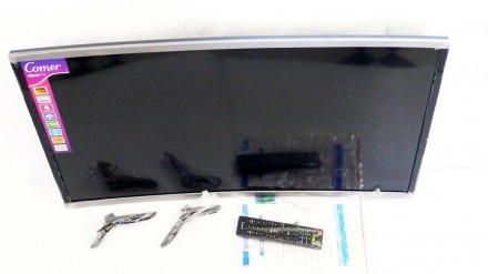 LCD LED Телевизор Comer 32" Изогнутый Smart TV, WiFi, 1Gb Ram, 4Gb Rom, T2, USB . . фото 7