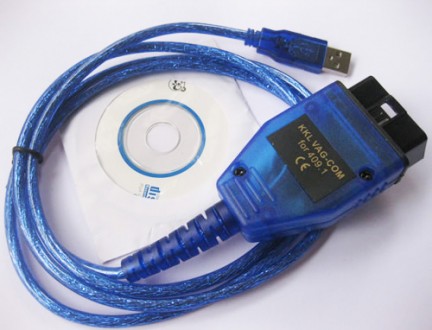 Качественный K-Line адаптер автосканер USB VAG-COM KKL 409.1.

Адаптер полност. . фото 3
