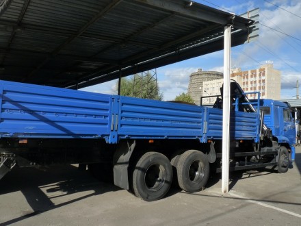 Новый грузовой автомобиль КамАЗ-65117-030-62 с краном-манипулятором HIAB XS 122 . . фото 3