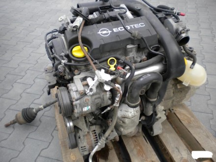 двигатель Opel Combo 1.7CDTI Z17DTH с минимальным пробегом цена за двигатель без. . фото 4