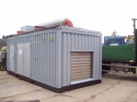 Электрогенератор Б/У дизельный в контейнере MTU (mercedes maybach M.A.N ) 800 kW. . фото 3