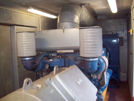 Электрогенератор Б/У дизельный в контейнере MTU (mercedes maybach M.A.N ) 800 kW. . фото 6