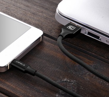 Качественный кабель USB - microUSB для зарядки и синхронизации различных устройс. . фото 4