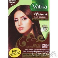 Натуральная краска для волос Dabur Vatika Naturals
сделана на основе порошка хн. . фото 3