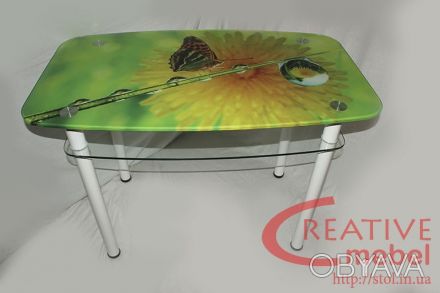 Больше моделей на нашем сайте  http://stol.in.ua/

Элегантный кухонный стол с . . фото 1