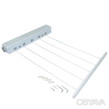 Сушилка ODA для белья настенная Автоматическая веревочная P 8040. 
Тип: выдвижн. . фото 1