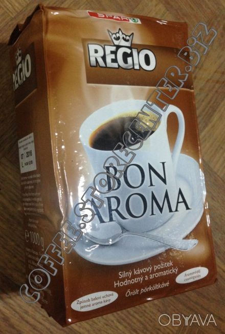 Кофе  Regio bon aroma молотый  
Regio bon aroma присуща пикантная горчинка и яр. . фото 1