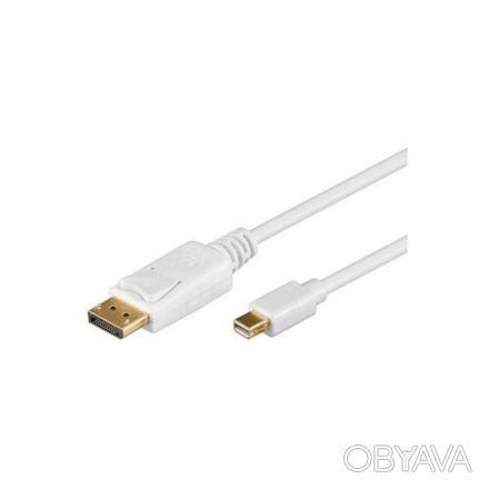 Mini DisplayPort-to DisplayPort кабель.
Кабель Mini DisplayPort – DisplayPort –. . фото 1